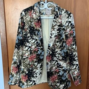 Large- Floral Blazer